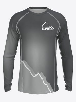 Sporta krekls ar personalizētu dizainu un Sporta Klubs Z-POLS logo
