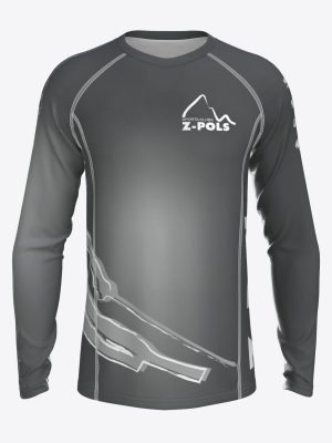 Sporta krekls ar personalizētu dizainu un Sporta Klubs Z-POLS logo