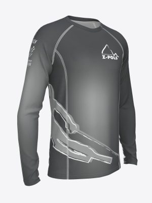 Sporta krekls ar personalizētu dizainu un Sporta Klubs Z-POLS logo