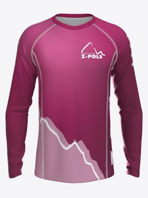 Sporta krekls ar personalizētu dizainu un Sporta Klubs Z-POLS logo