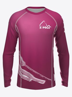 Sporta krekls ar personalizētu dizainu un Sporta Klubs Z-POLS logo