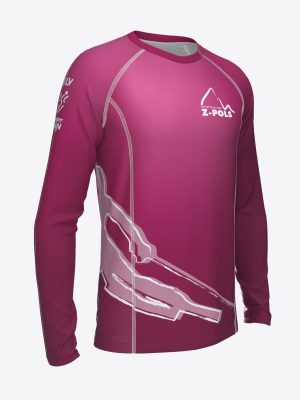 Sporta krekls ar personalizētu dizainu un Sporta Klubs Z-POLS logo