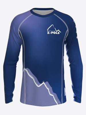 Sporta krekls ar personalizētu dizainu un Sporta Klubs Z-POLS logo