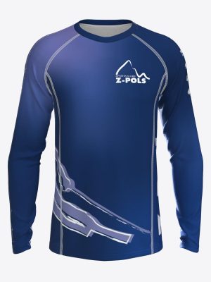 Sporta krekls ar personalizētu dizainu un Sporta Klubs Z-POLS logo