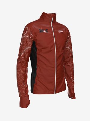 Professional custom team jacket with high-quality sublimation printing with club branding.